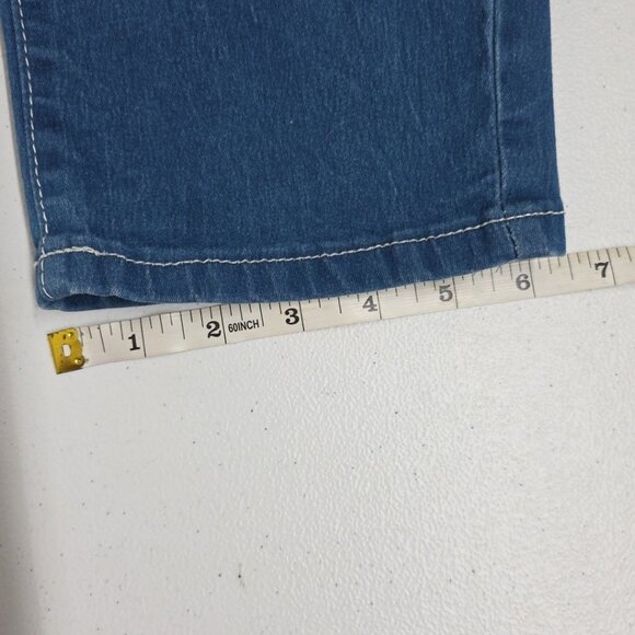VIP JEANS Womens Size 16 Tall (Actual 35x30) Skinny Whiskering  EUC - Picture 12 of 12